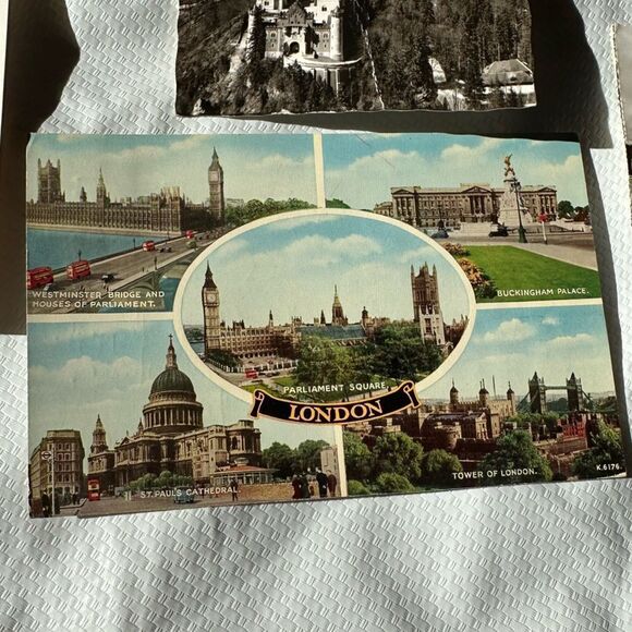 Vintage 50s European Vacation Postcard Collection - Picture 3 of 8